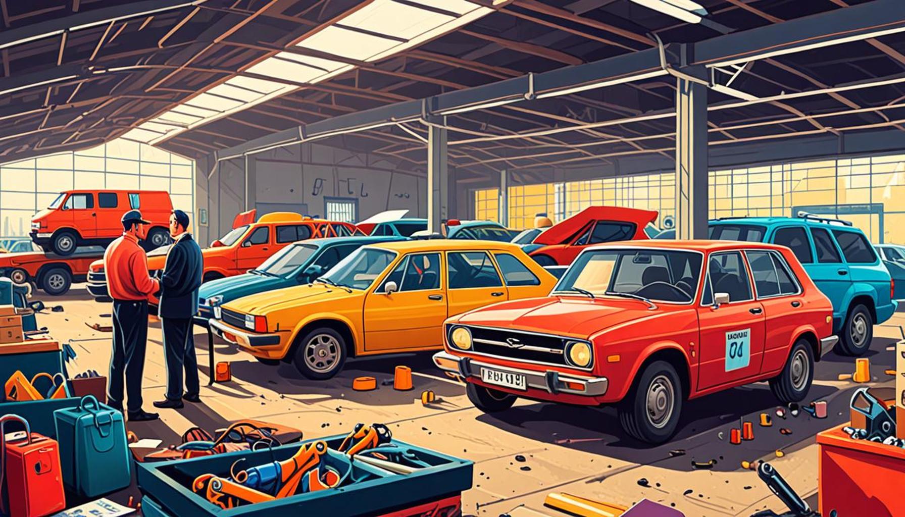 El Papel de la Inspección Presubasta en la Compra de Vehículos Usados