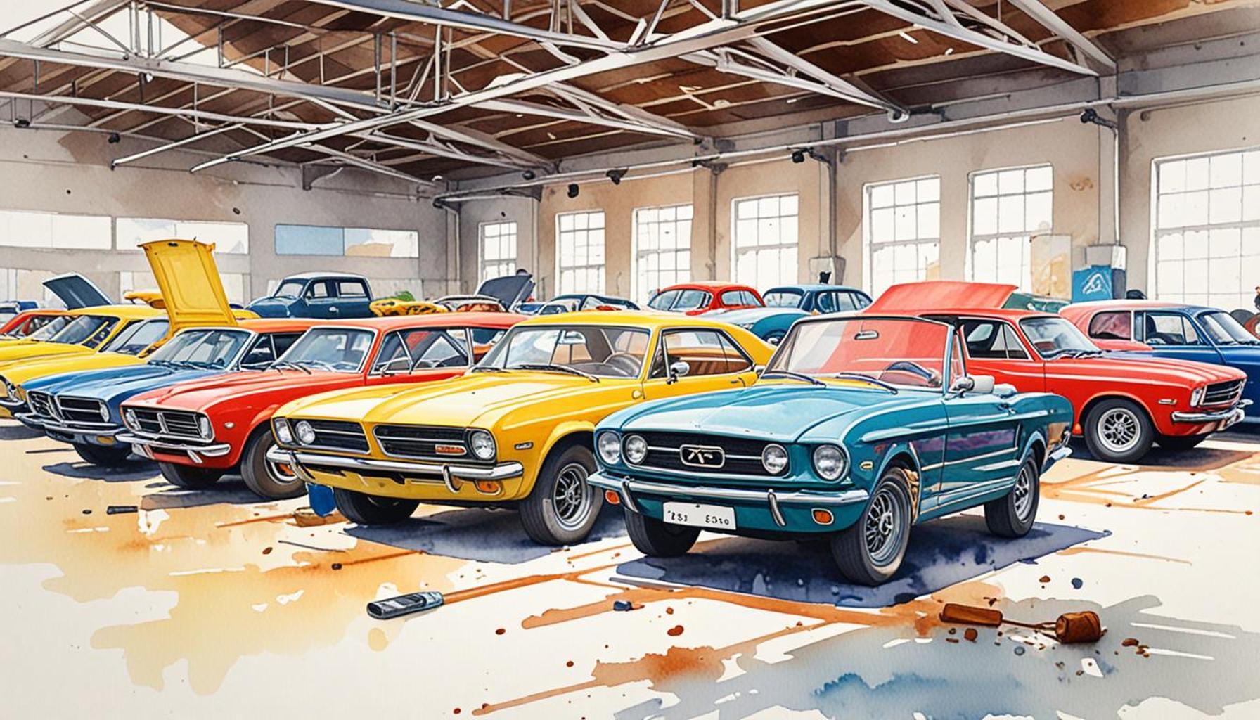 Cómo la Restauración Afecta el Valor de Modelos Clásicos en Subastas de Coches